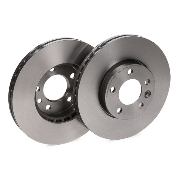 Disco do freio dianteiro Brembo 09D21111