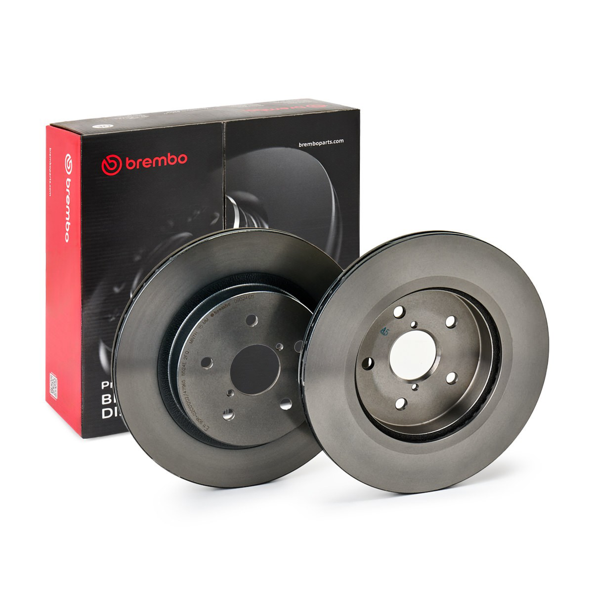 Disco do freio traseiro 09D24611 Brembo