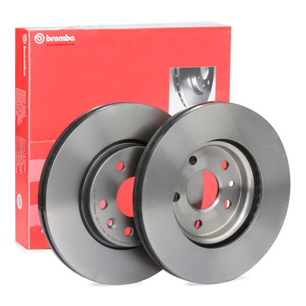 Disco do freio dianteiro 09D39111 Brembo