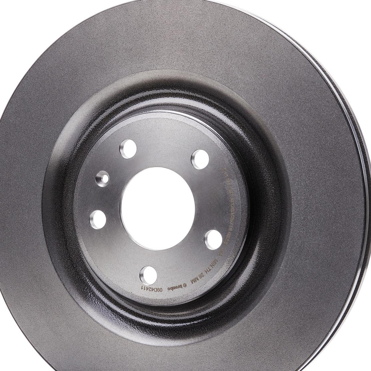 Compre 09D42411 Brembo Disco do freio traseiro