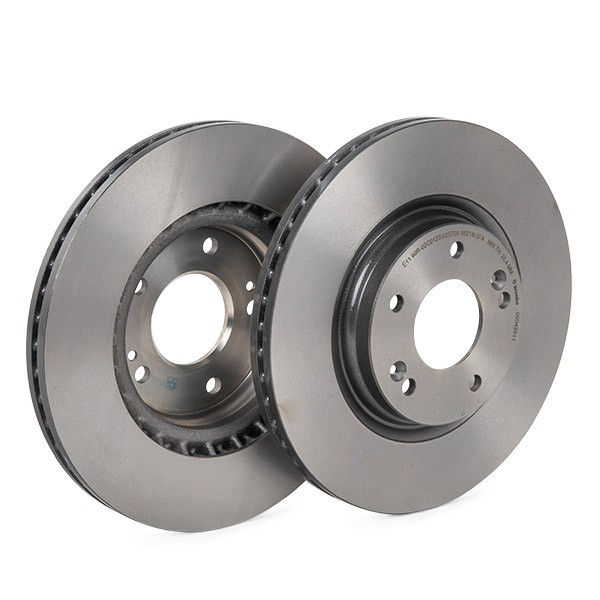 Disco do freio dianteiro 09D42811 Brembo