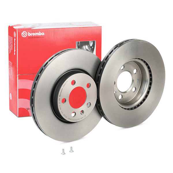 Disco do freio dianteiro 09D57111 Brembo