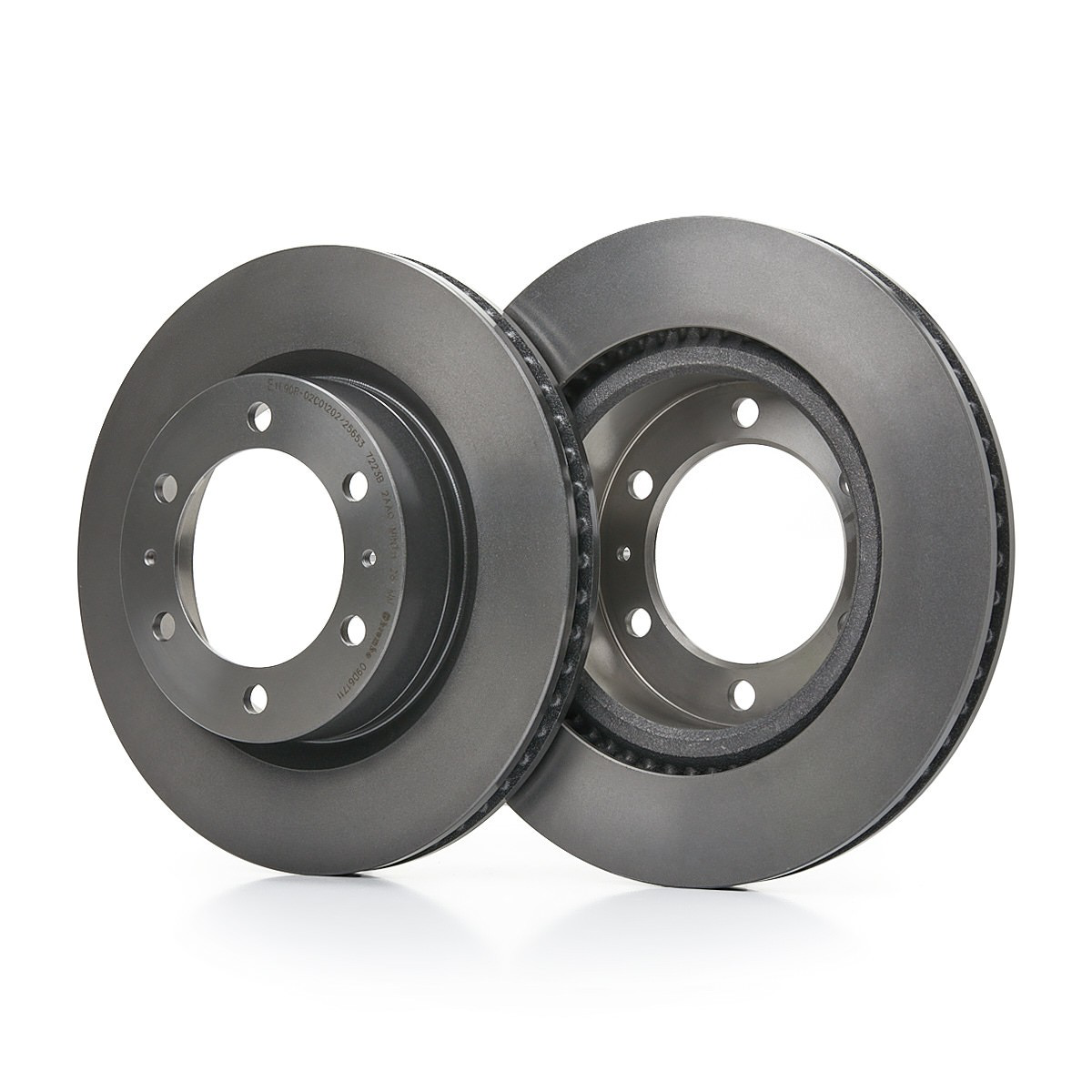 Disco do freio dianteiro 09D61711 Brembo