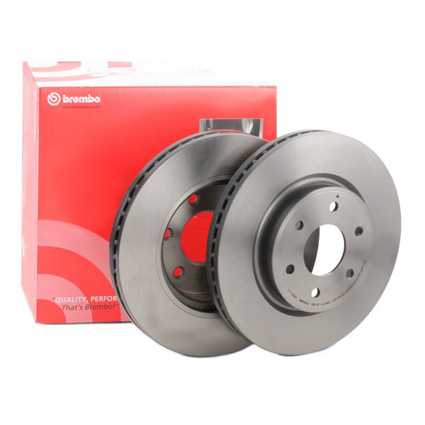 Disco do freio dianteiro 09D61911 Brembo