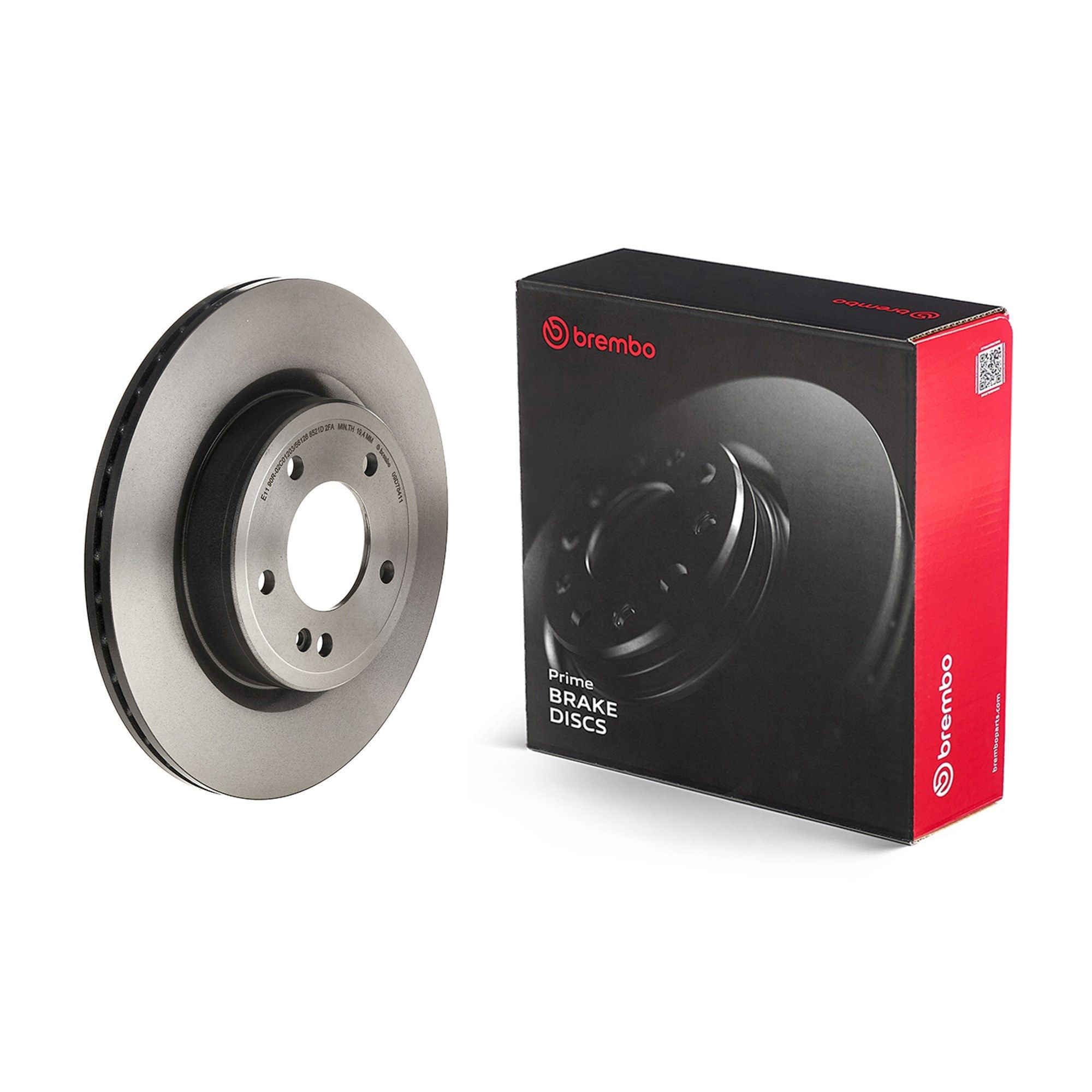 09D76411 Brembo Disco do freio traseiro
