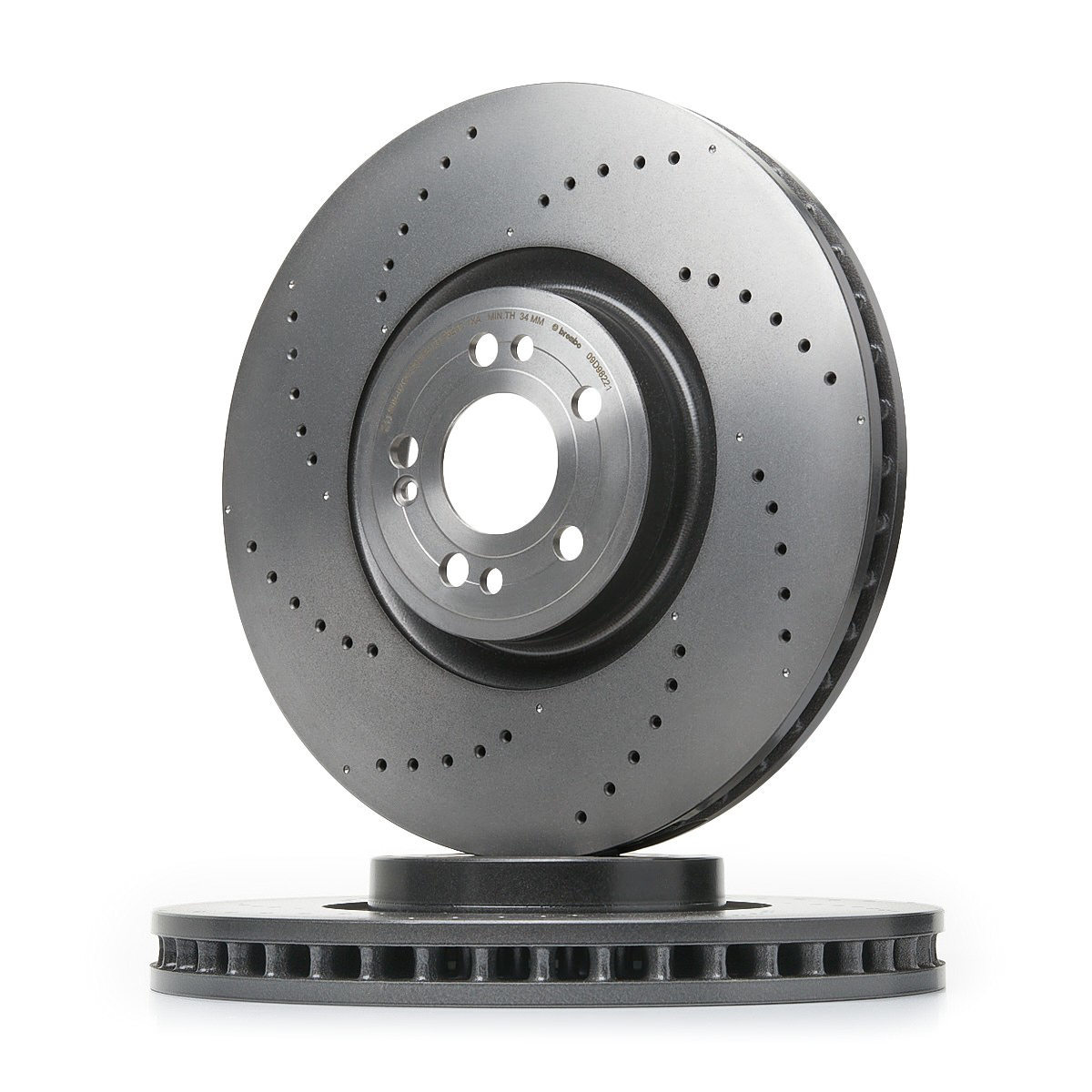 09D98221 Brembo Disco do freio dianteiro