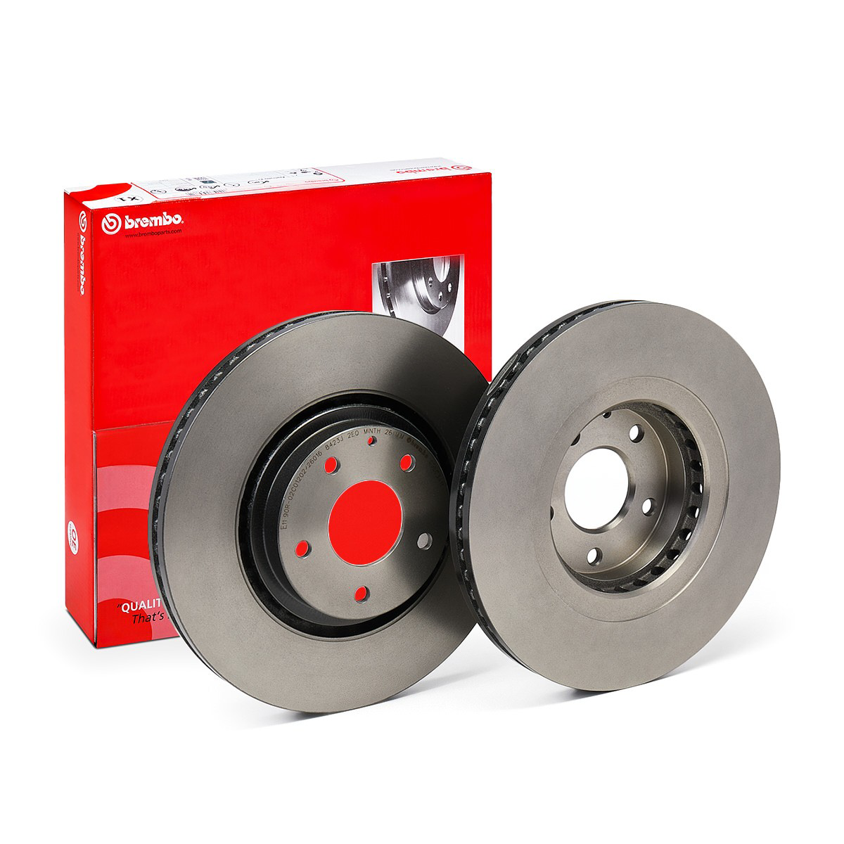 Compre 09E03411 Brembo Disco do freio dianteiro