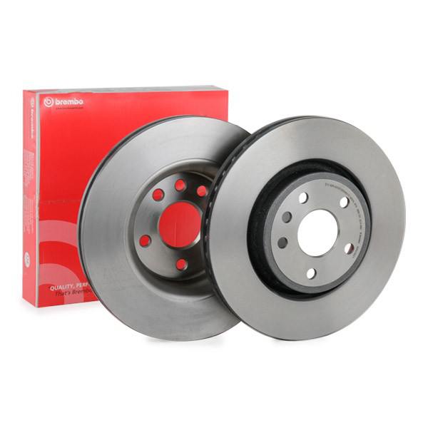 Disco do freio dianteiro 09N23621 Brembo