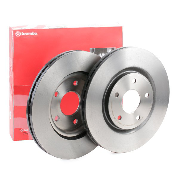 Disco do freio dianteiro Brembo 09N24811
