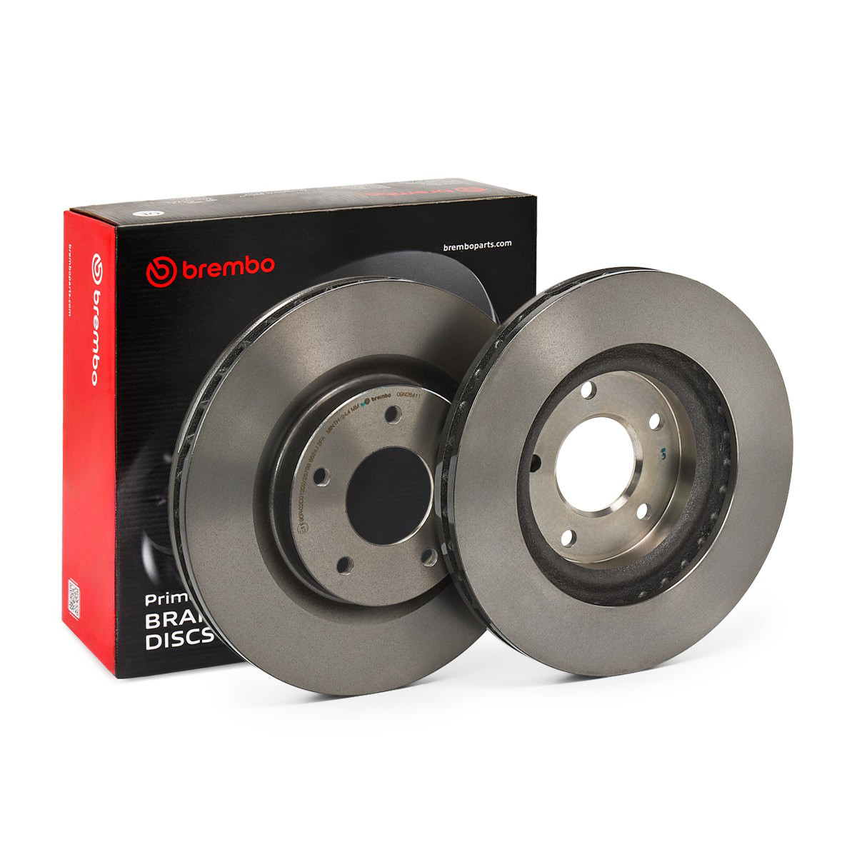 Disco do freio dianteiro 09N26411 Brembo