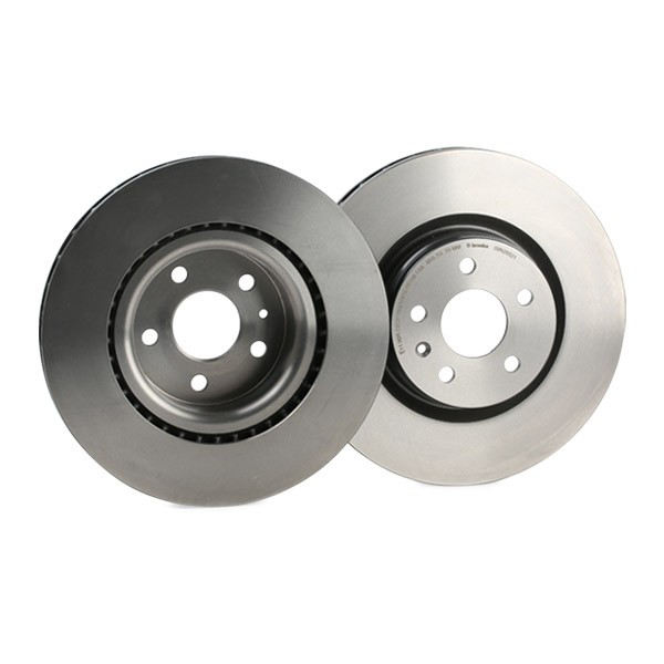 Disco do freio dianteiro 09N26521 Brembo