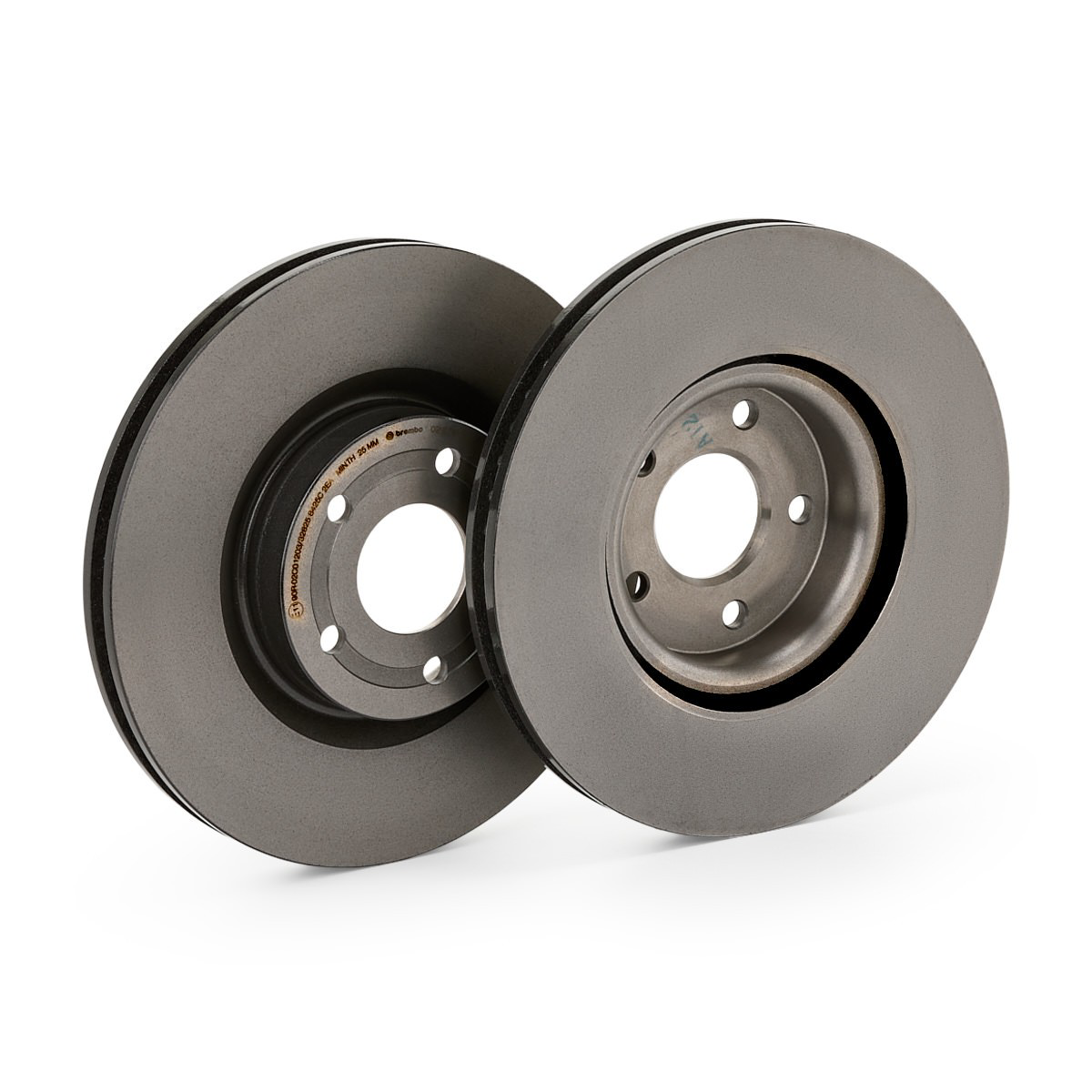 Disco do freio dianteiro Brembo 09N37811