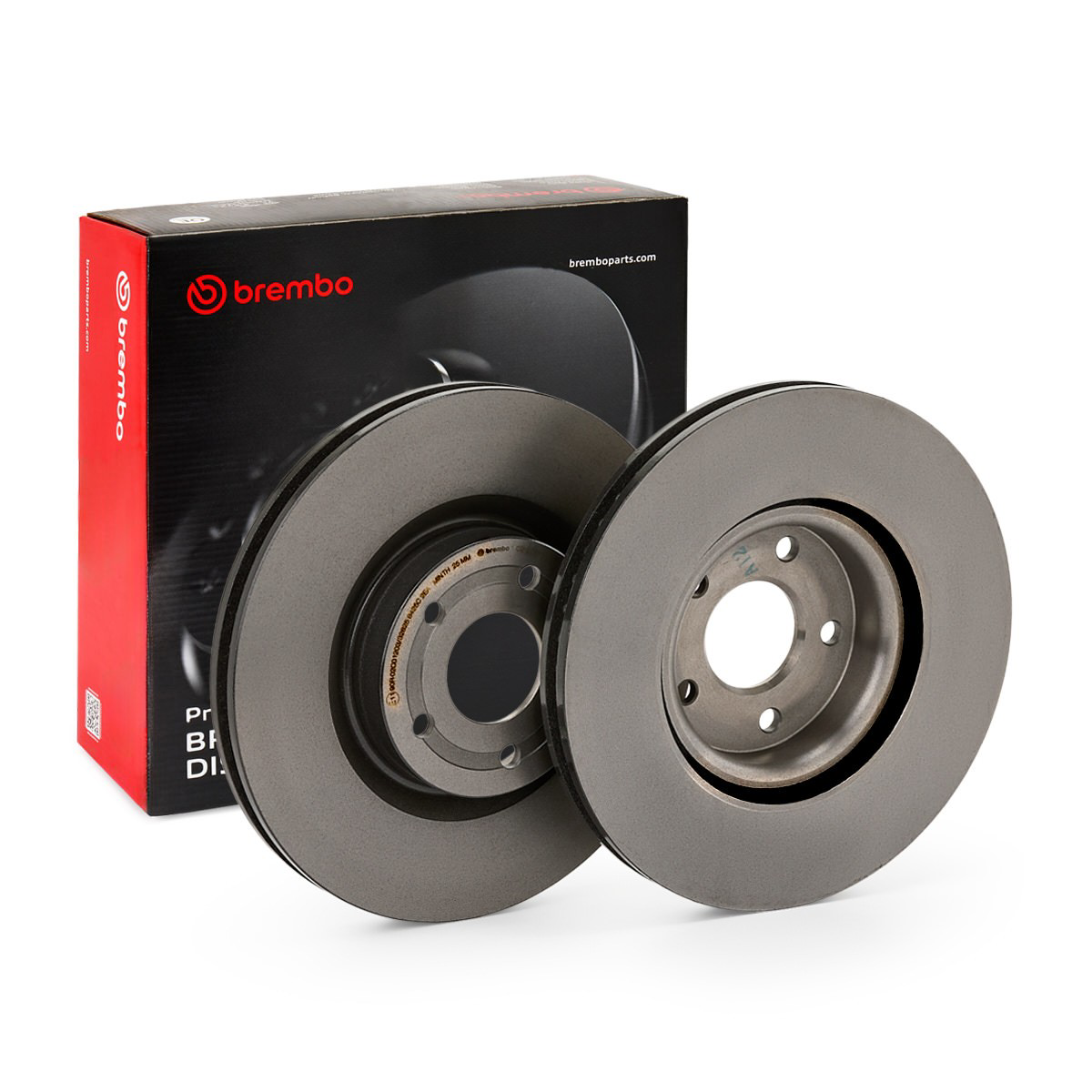 Disco do freio dianteiro 09N37811 Brembo