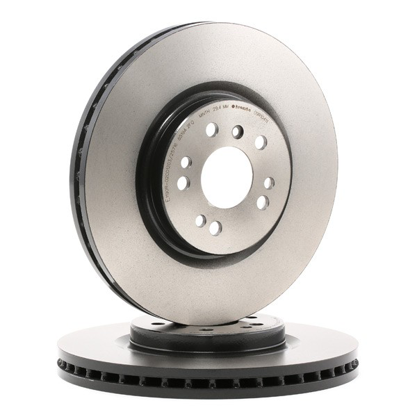Disco do freio dianteiro Brembo 09R10411