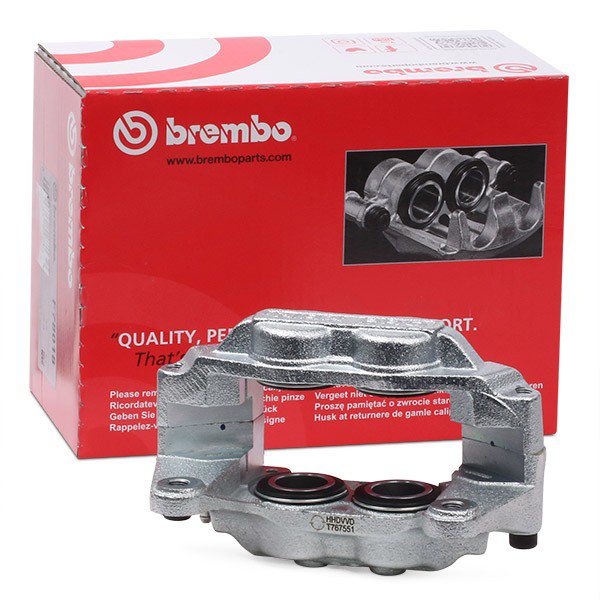 F78018 Brembo Suporte do freio traseiro direito