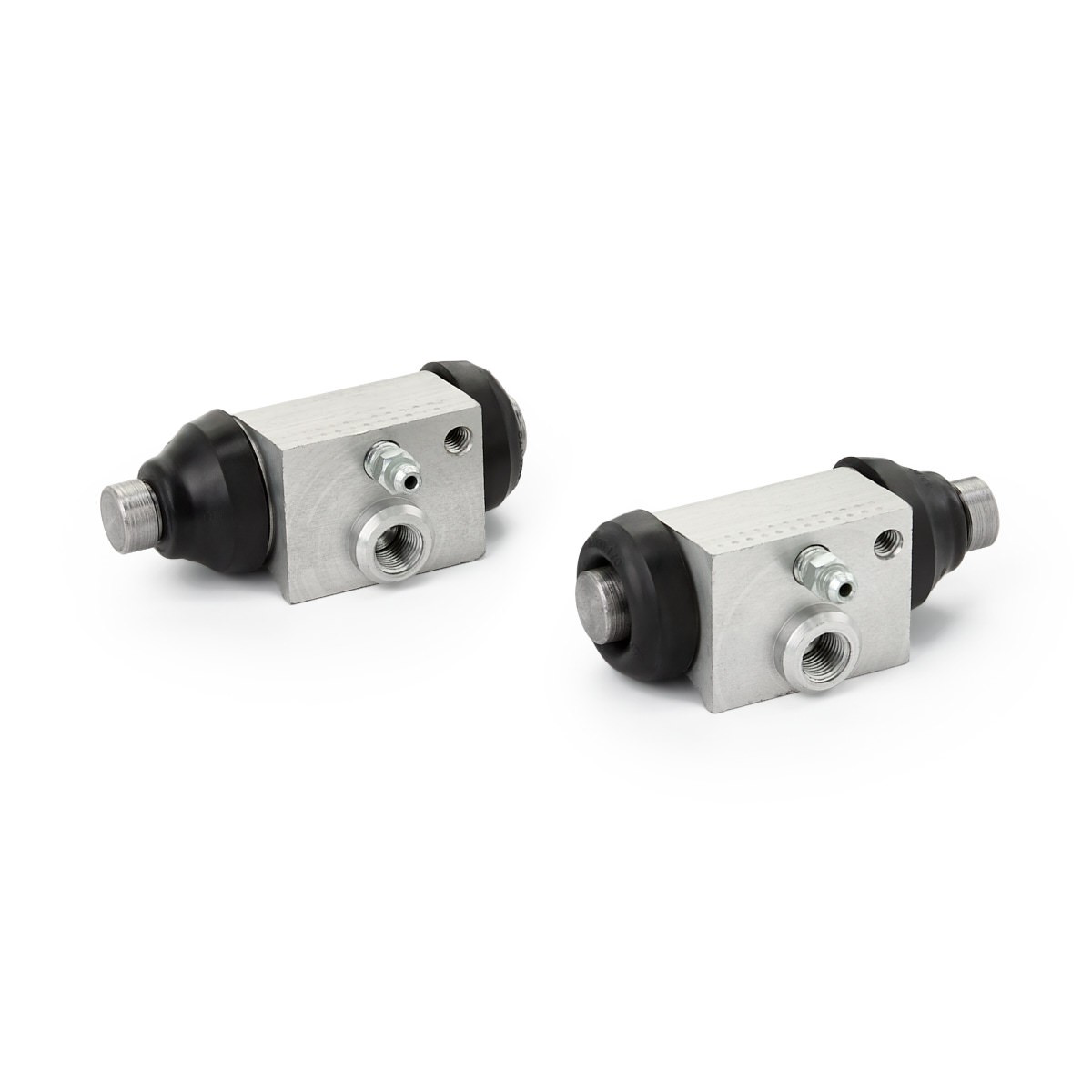 Sapatas do freio traseiras de tambor, montadas com cilindros, kit K24072 Brembo