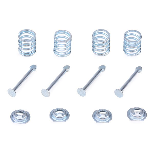 Sapatas do freio traseiras de tambor, montadas com cilindros, kit Brembo K68077