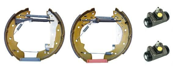 Sapatas do freio traseiras de tambor Brembo K79003