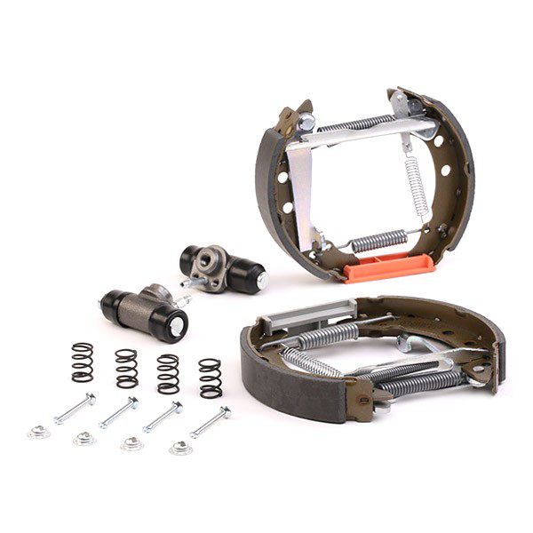 Sapatas do freio traseiras de tambor, montadas com cilindros, kit Brembo K85011 preço, a partir de 72,68 USD