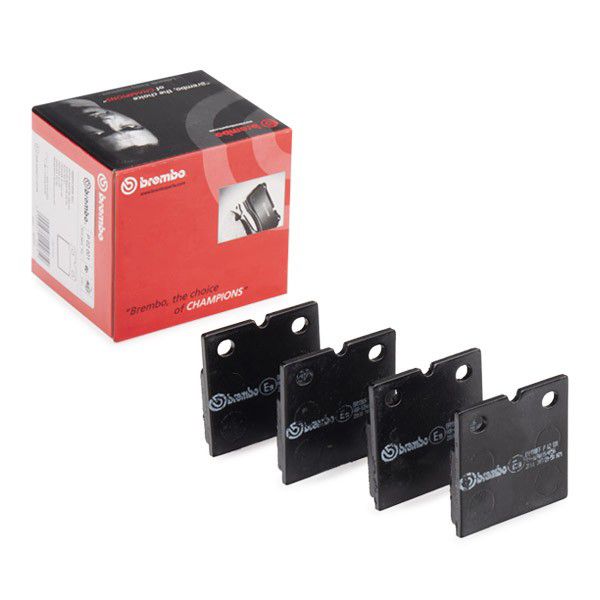 Compre P02001 Brembo Sapatas do freio traseiras de disco