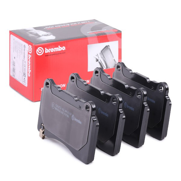 Compre P09004 Brembo Sapatas do freio dianteiras de disco