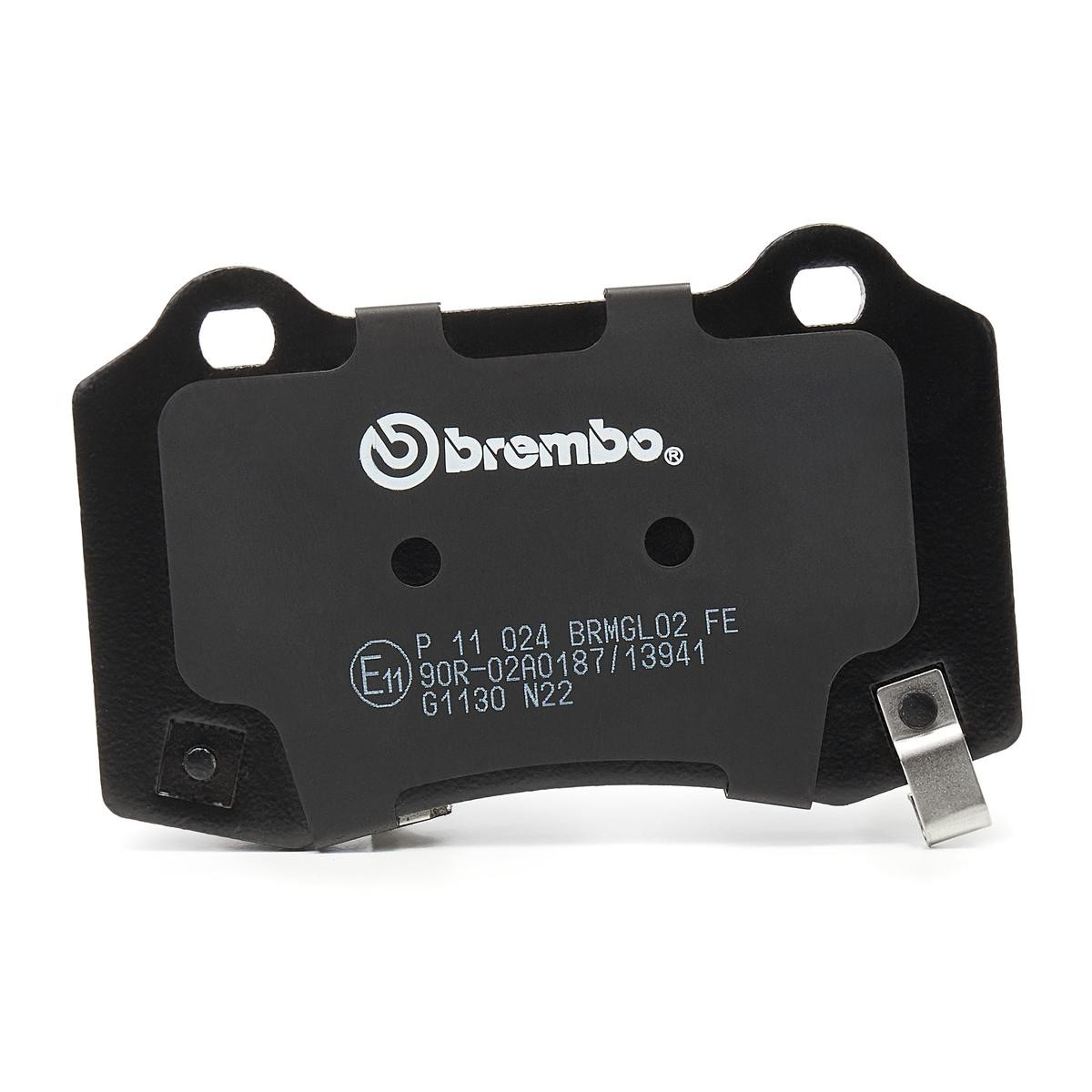 Sapatas do freio traseiras de disco P11024 Brembo