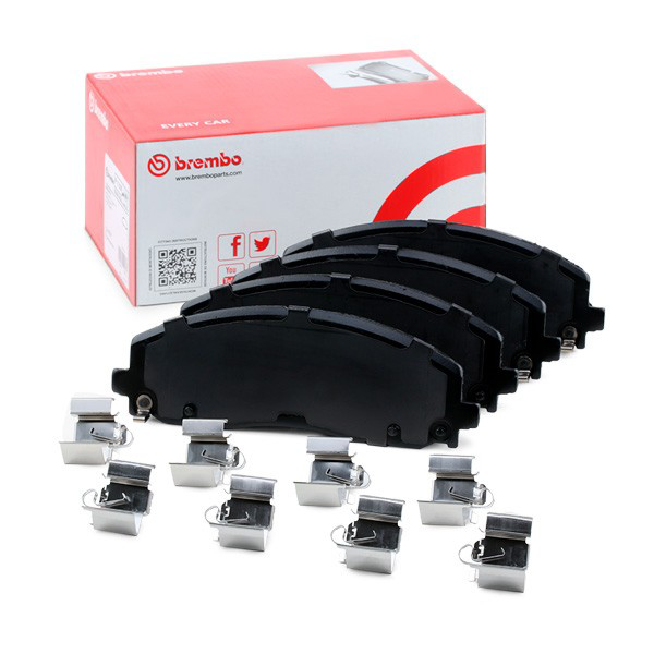 Compre P11035 Brembo Sapatas do freio dianteiras de disco