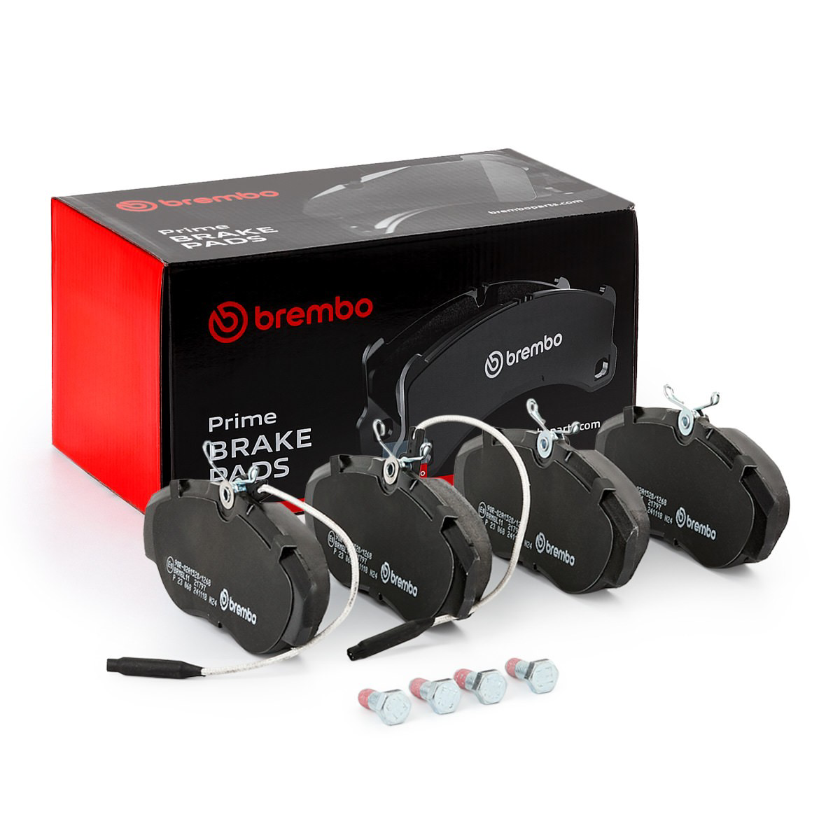 Compre P23068 Brembo Sapatas do freio dianteiras de disco