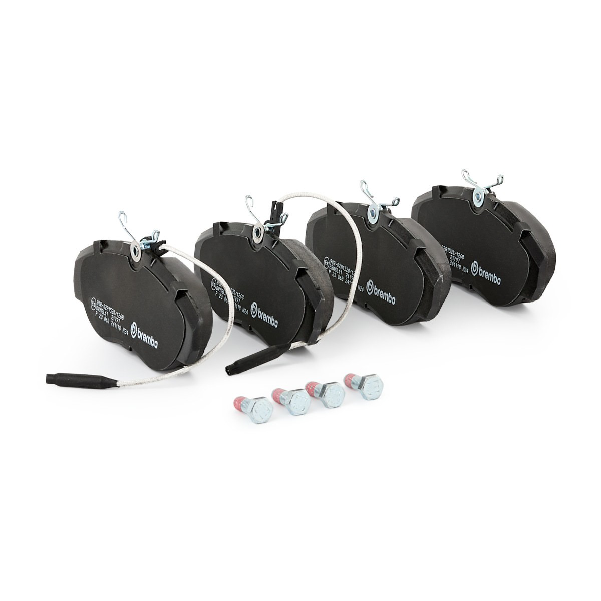 Sapatas do freio dianteiras de disco P23068 Brembo