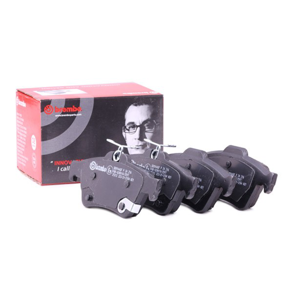 Sapatas do freio traseiras de disco Brembo P24216
