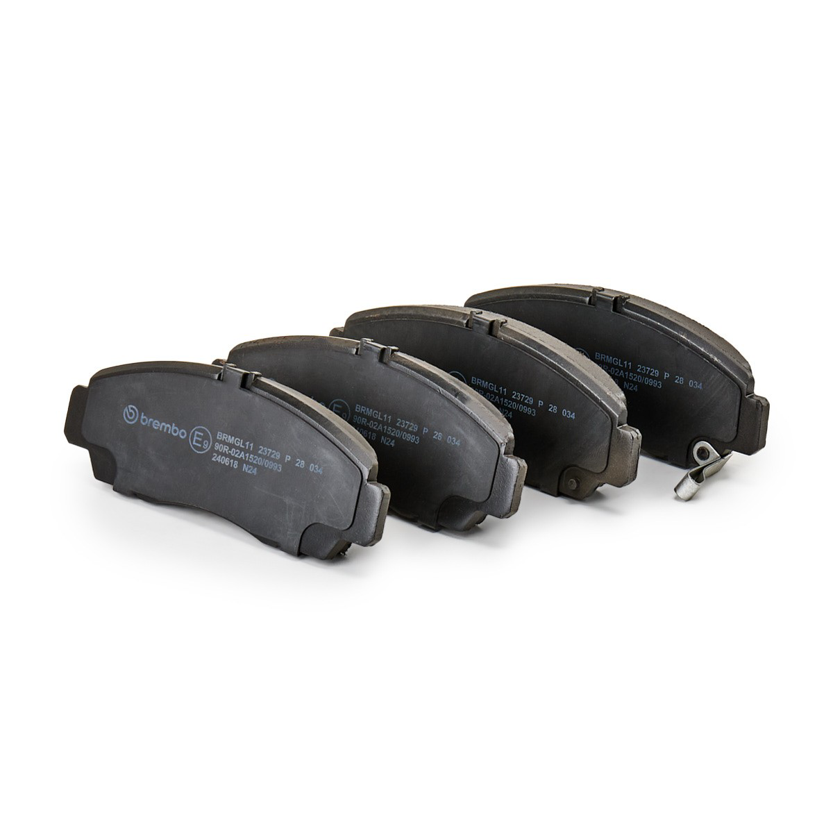 Sapatas do freio dianteiras de disco Brembo P28034