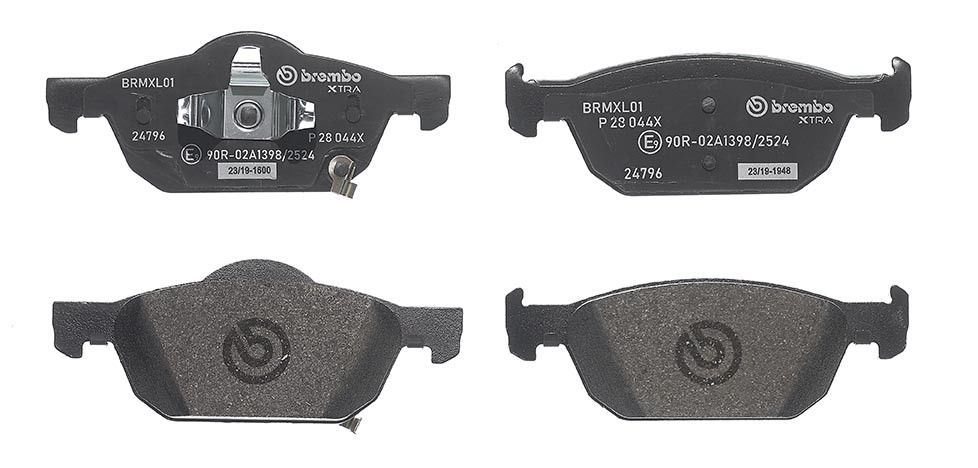 Sapatas do freio dianteiras de disco Brembo P28044X preço, a partir de 36,44 USD