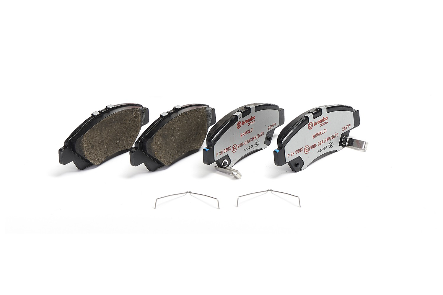 Sapatas do freio dianteiras de disco P28050X Brembo