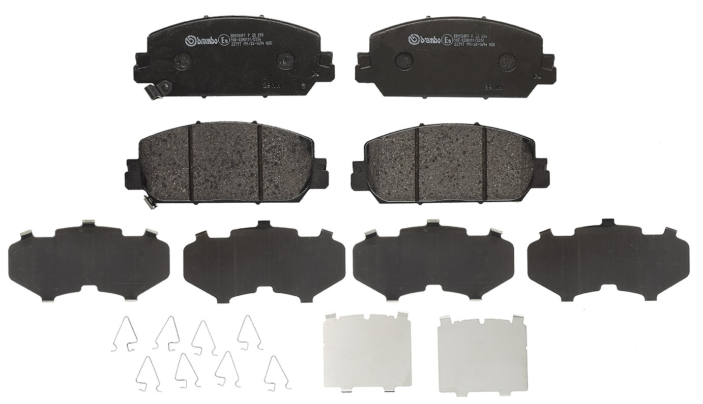 Sapatas do freio dianteiras de disco Brembo P28098 preço, a partir de 79,56 USD