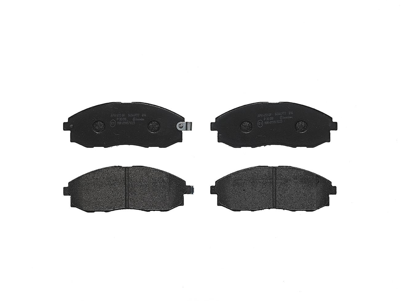 Compre P30010 Brembo Sapatas do freio dianteiras de disco