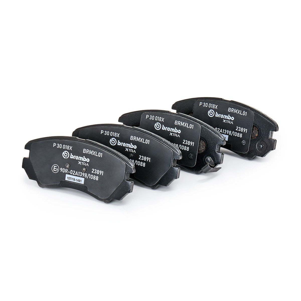 Sapatas do freio dianteiras de disco Brembo P30018X