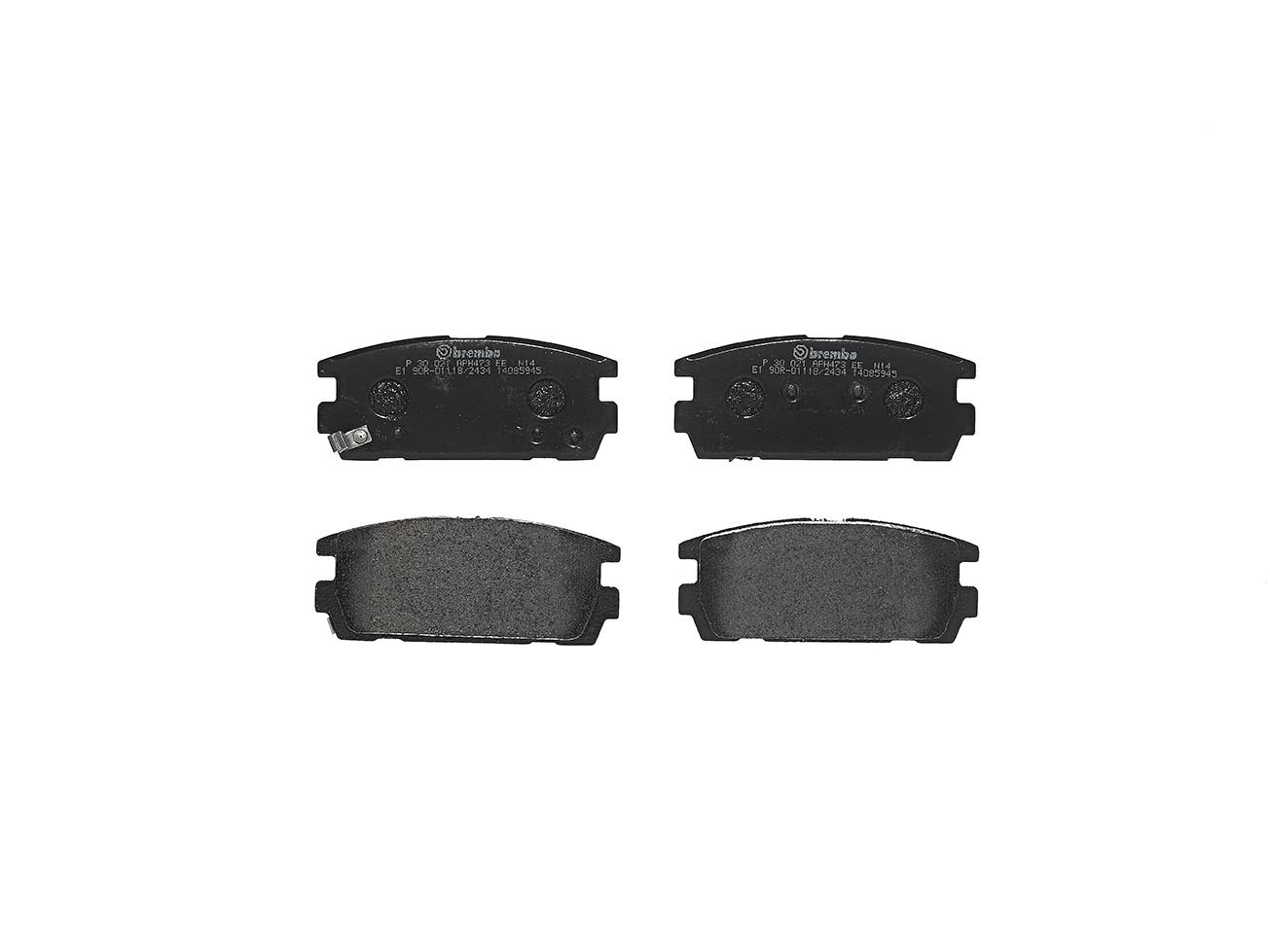 Sapatas do freio traseiras de disco Brembo P30021 preço, a partir de 32,81 USD
