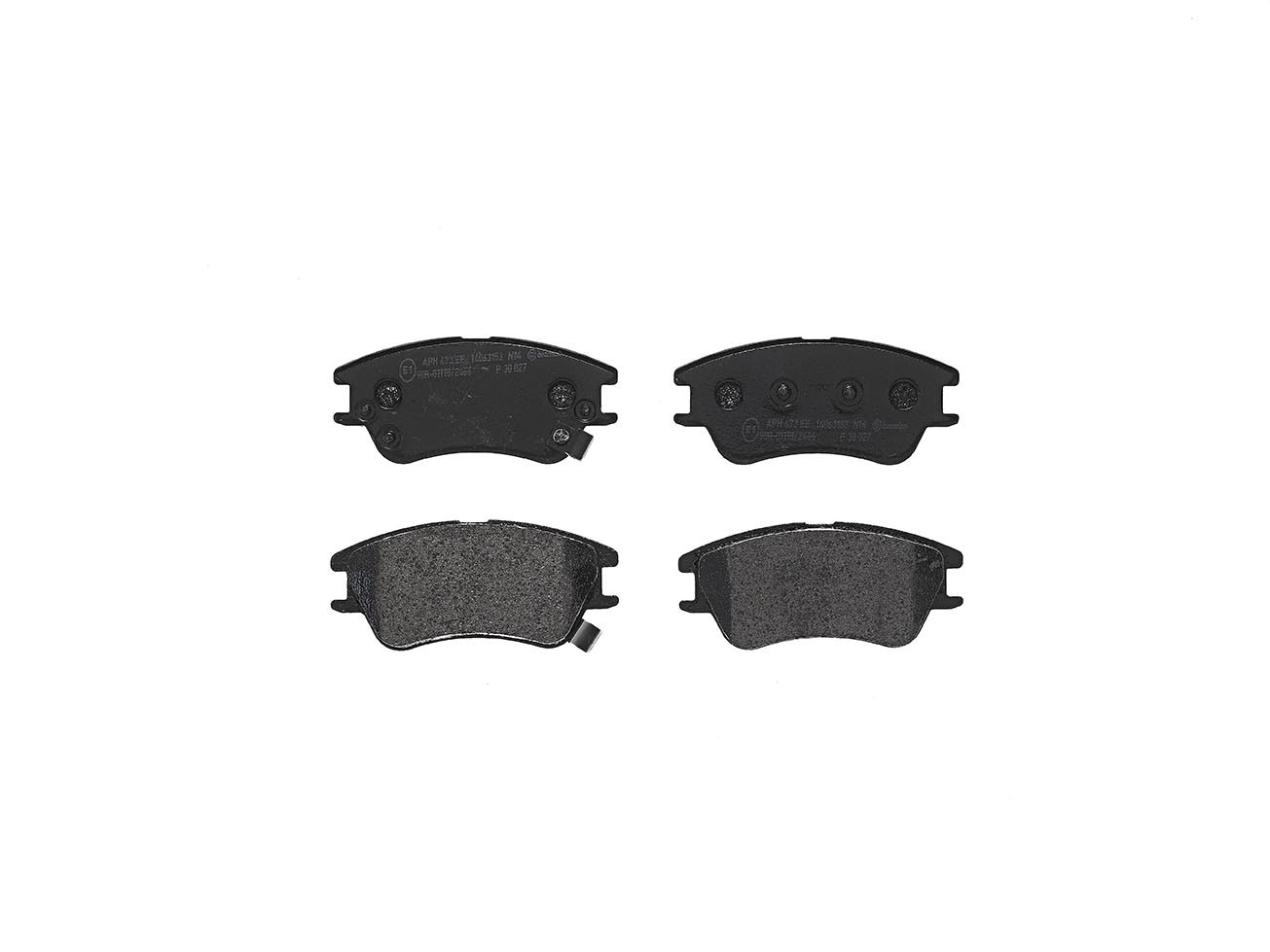 Sapatas do freio dianteiras de disco Brembo P30027 preço, a partir de 25,78 USD