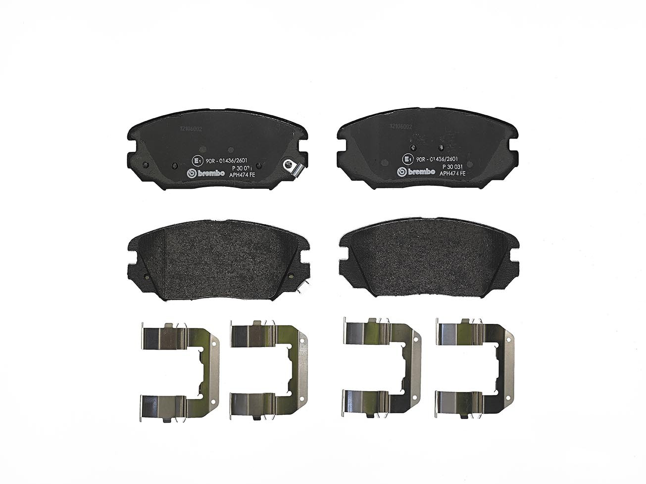 Sapatas do freio dianteiras de disco Brembo P30031 preço, a partir de 44,88 USD