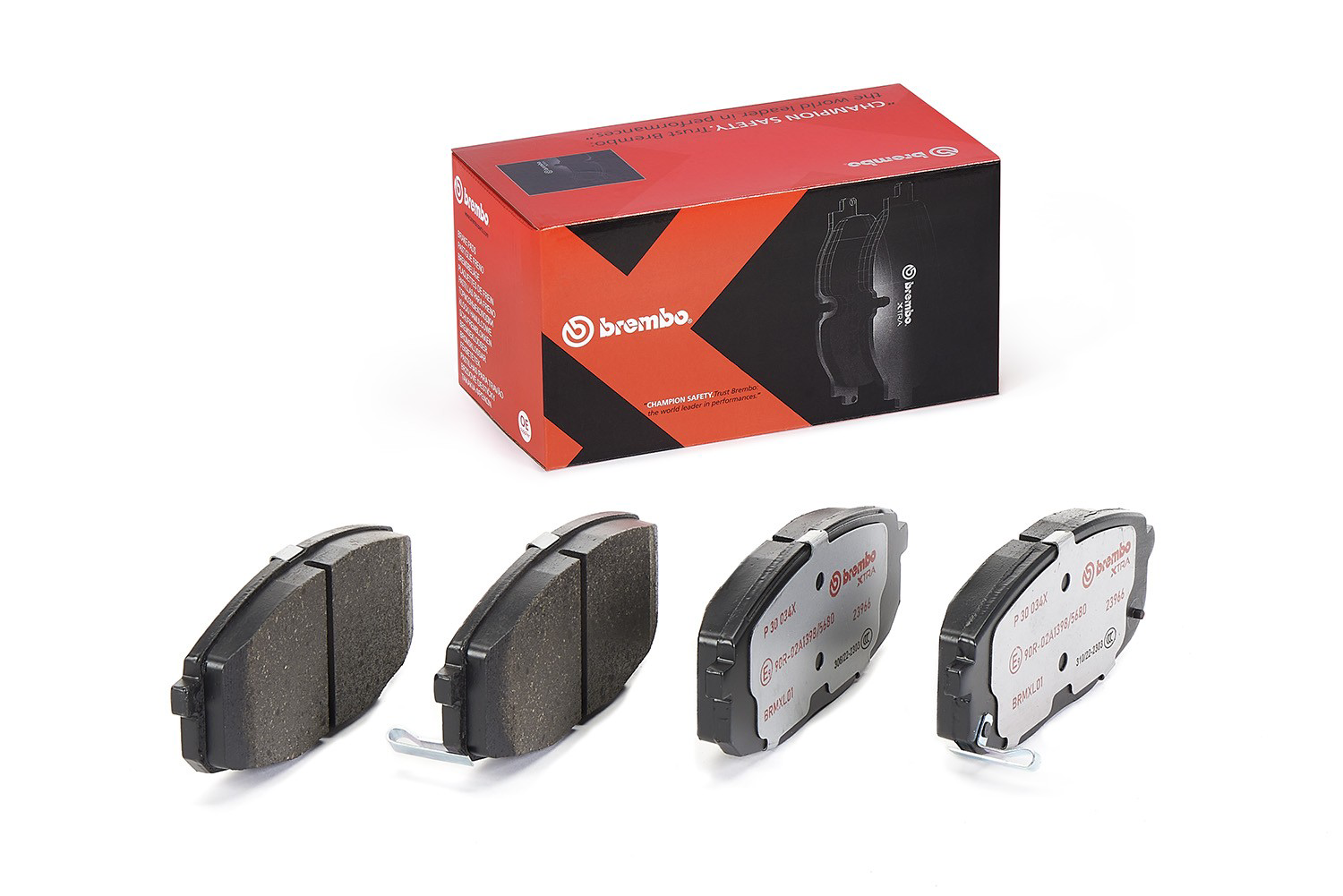 Sapatas do freio dianteiras de disco P30034X Brembo