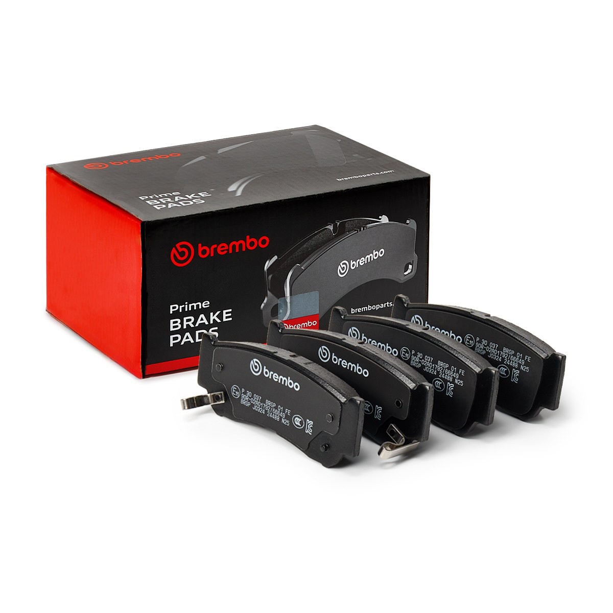 Sapatas do freio traseiras de disco P30037 Brembo