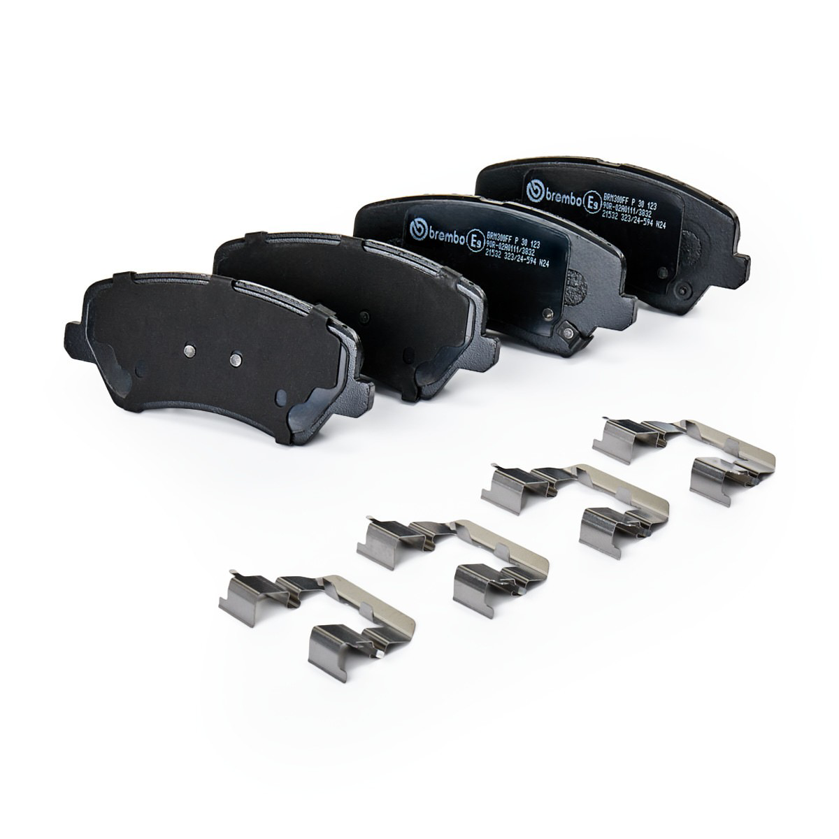Sapatas do freio dianteiras de disco Brembo P30123
