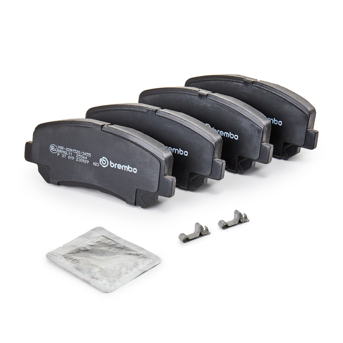 Sapatas do freio dianteiras de disco Brembo P37019