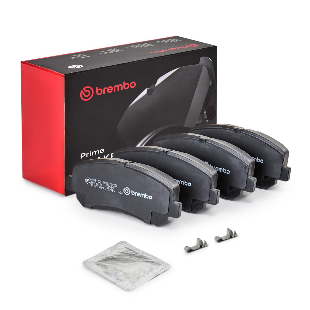 Sapatas do freio dianteiras de disco Brembo P37019 preço, a partir de 65,96 USD
