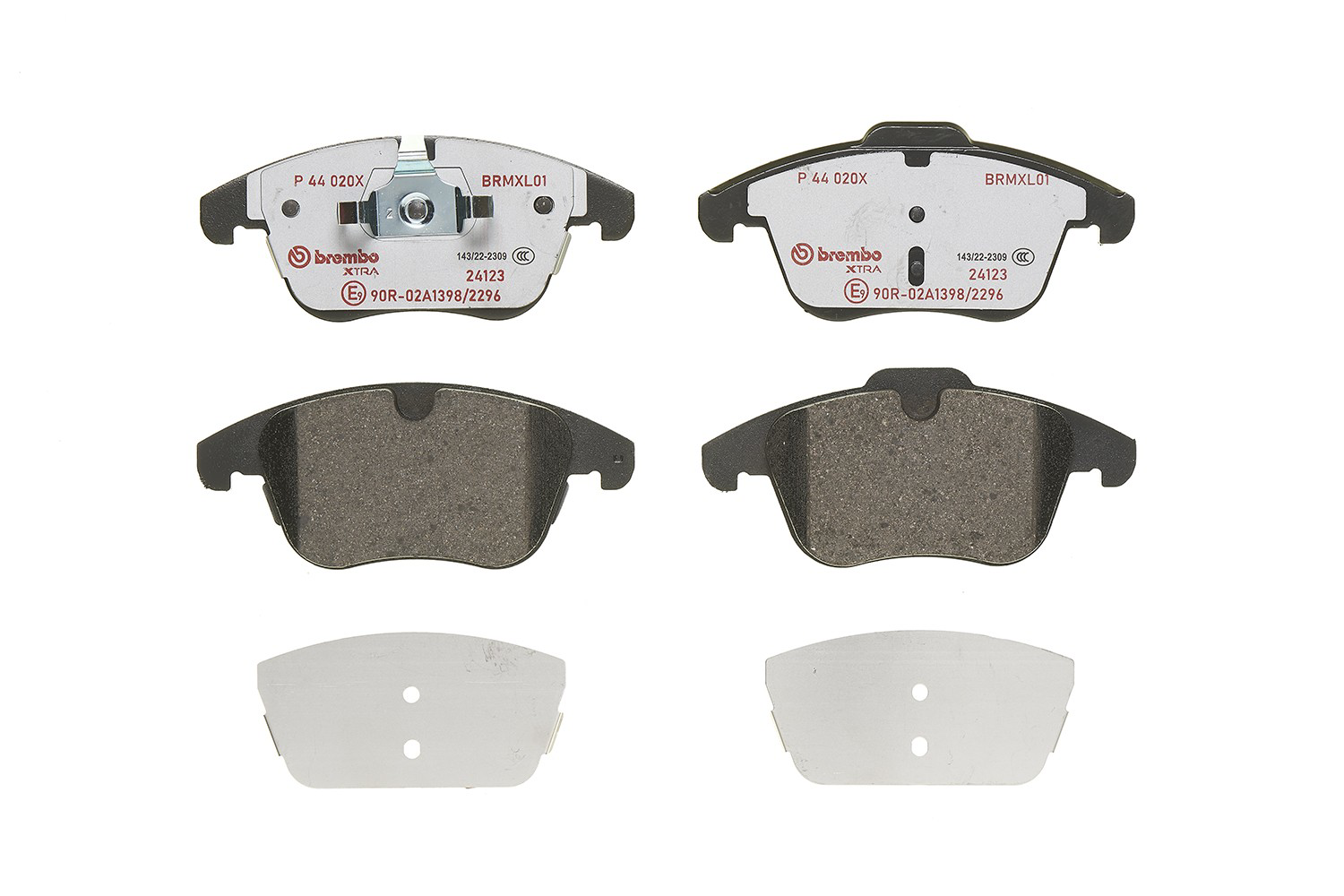 Compre P44020X Brembo Sapatas do freio dianteiras de disco