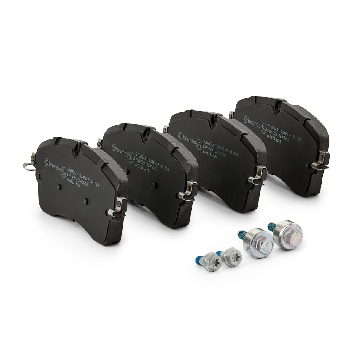 Compre P44028 Brembo Sapatas do freio dianteiras de disco