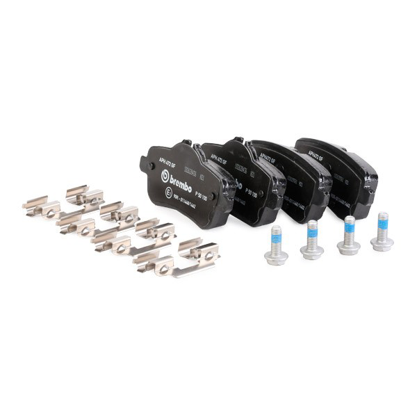 Sapatas do freio traseiras de disco Brembo P50100