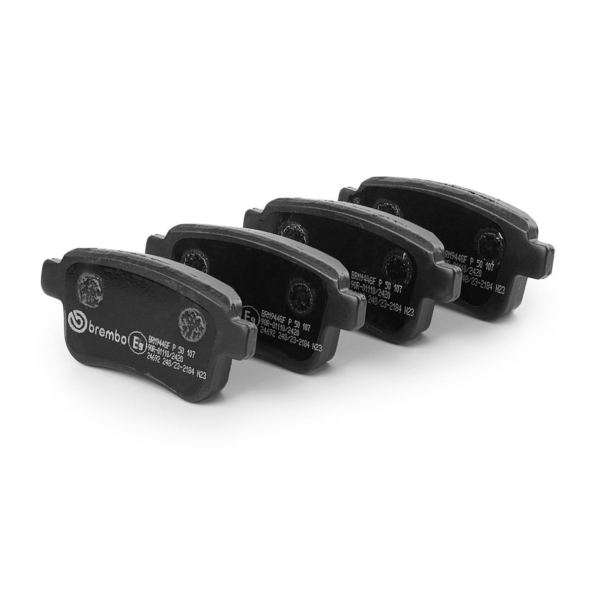 P50107 Brembo Sapatas do freio traseiras de disco