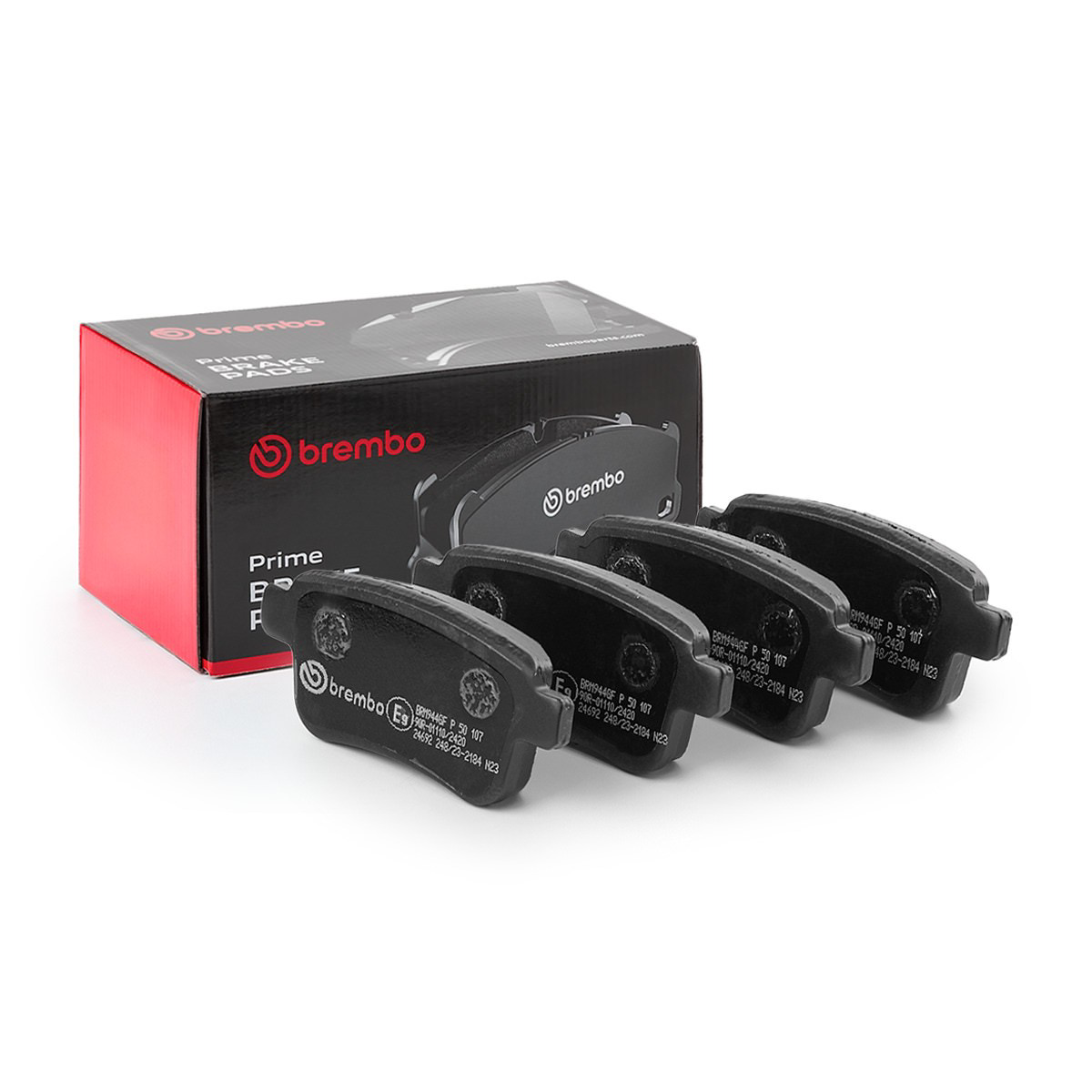 Sapatas do freio traseiras de disco P50107 Brembo