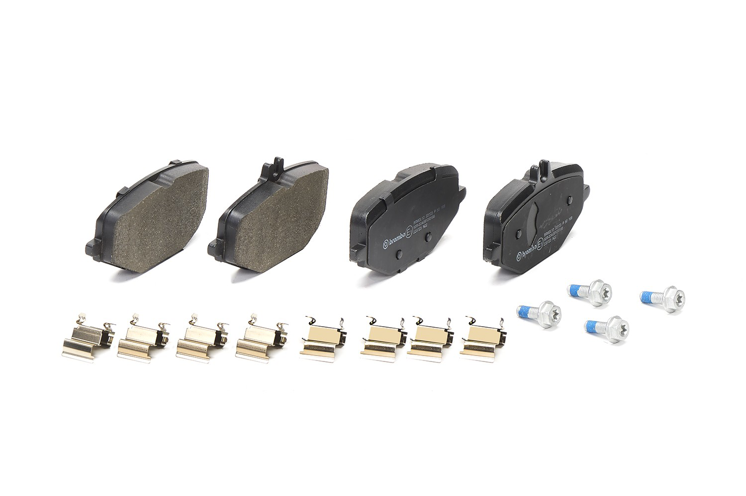 Compre P50168 Brembo Sapatas do freio traseiras de disco